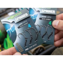 Korda Carlig Spinner Hook Sections Barbed Krank