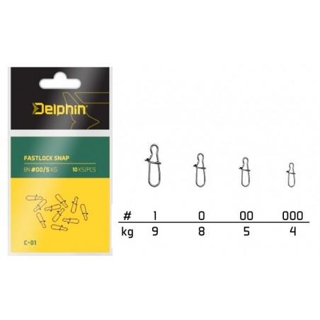 Delphin Clipsuri C-01/10buc BN/000