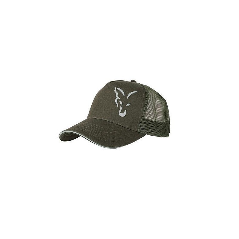 Sapca Fox Green & Silver Trucker Cap