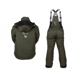 COSTUM FOX CARP GREEN & SILVER WINTER SUIT 