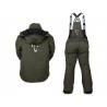 COSTUM FOX CARP GREEN & SILVER WINTER SUIT 