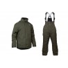 COSTUM FOX CARP GREEN & SILVER WINTER SUIT 