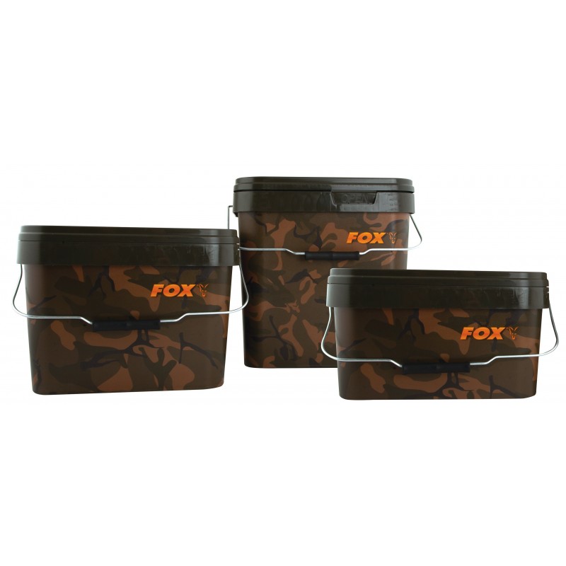 GALEATA FOX CAMO SQUARE BUCKET 17L
