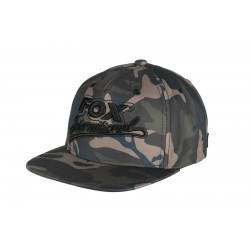 Fox Camo Flat Peak College Snapback