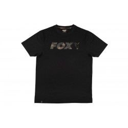 Fox Black/camo Chest Print T-shirt