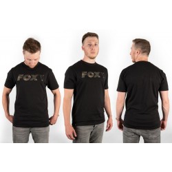 Fox Black/camo Chest Print T-shirt