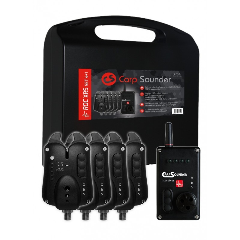 CarpSounder Set Senzori Pescuit  ROC XRS ACC 4+1