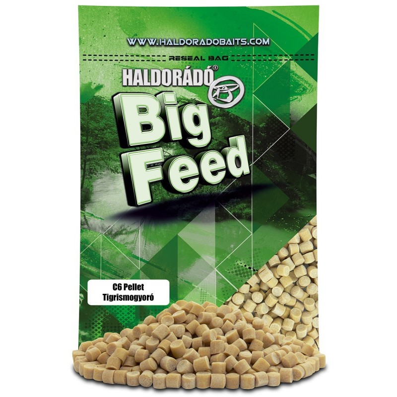 Haldorado Big Feed C6 Pellet Alune Tigrate 900g