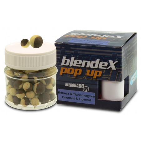 Haldorado BlendeX Pop Up Big Carps 8, 10mm Alune Tigrate + Cocos