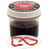 Haldorado Bloodworm Usturoi Midi - Larve de Tantar din Guma Plutitoare