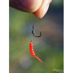 Haldorado Bloodworm Usturoi Maxi - Larve de Tantar din Guma Plutitoare