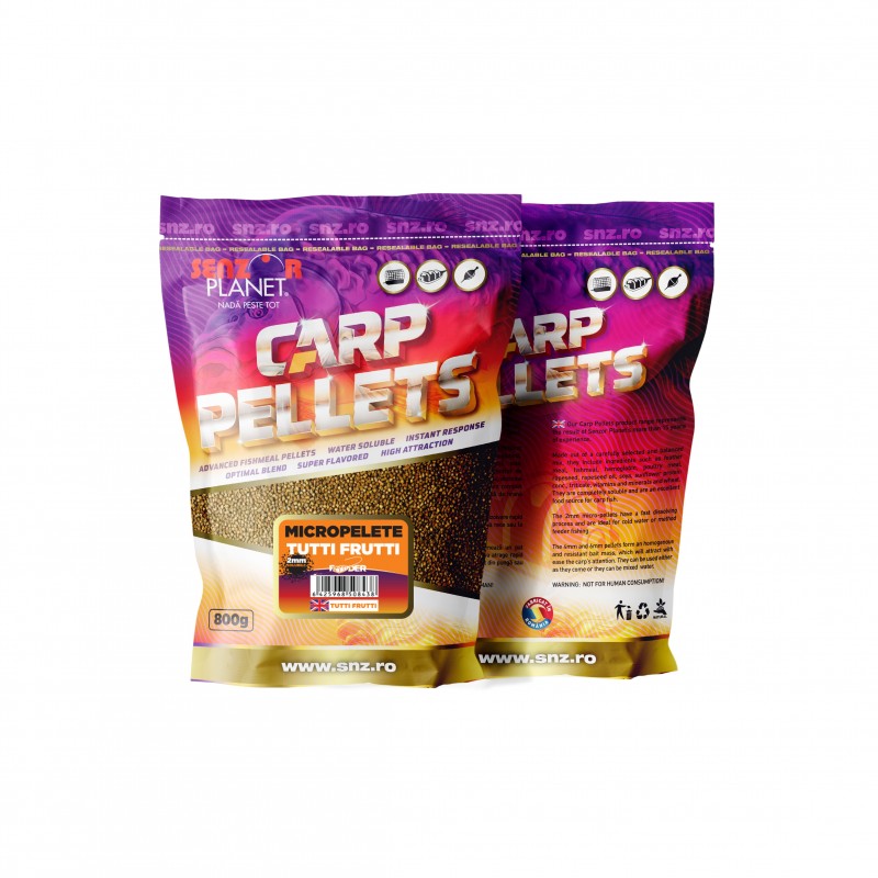 Senzor Planet Micropelete Tutti Frutti 2mm 800g