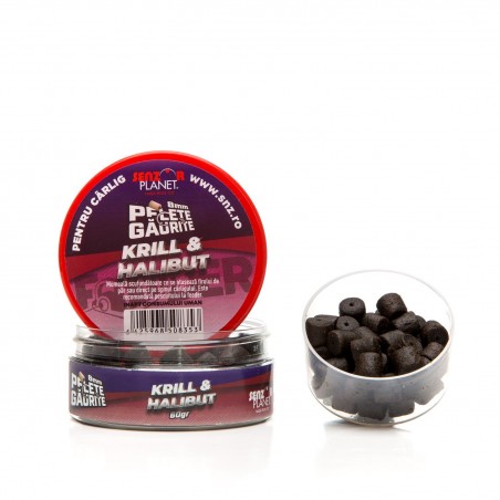 Senzor Planet Pelete Gaurite Pentru Carlig Krill & Halibut 8mm 60g