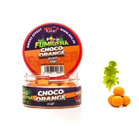 Senzor Planet Pop-up Fumigena Method Feeder Ciocolata & Portocale 6mm 10g