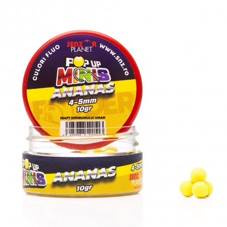 Senzor Planet Pop-up Minis Ananas 4-5mm 10g