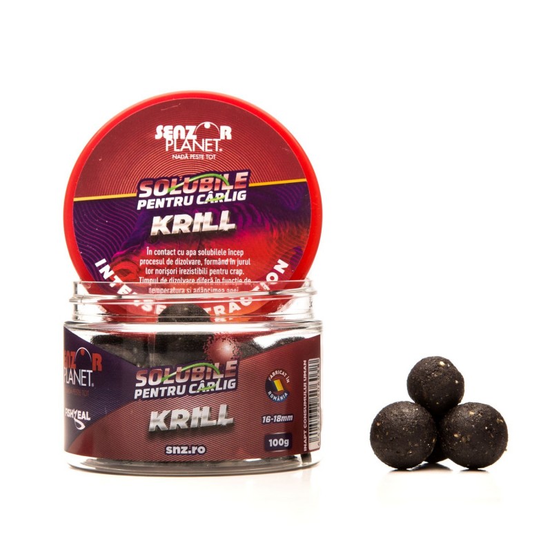 Senzor  Planet Solubile Pentru Carlig Krill 16-18mm 100g