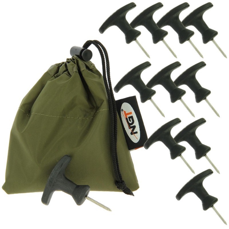 NGT Platform Bivvy Pegs Cuie Corturi