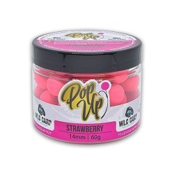 Boilies WLC Carp Strawberry Pop Up 11mm