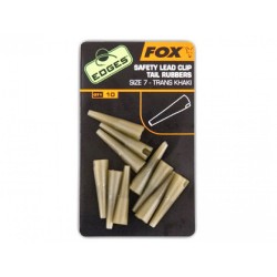 Conuri Fox Edges Safety Lead Clip Tail Rubbers Nr.7
