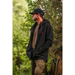 Hanorac Fox Sherpa Hoody Black/Orange