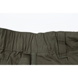 Pantaloni Scurti Fox Collection Green/Silver Combats Shorts