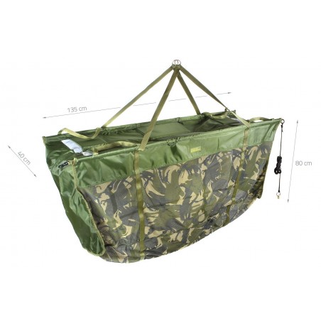 Carp Academy Sac Cantarire Grizzly Camou Cu Plutitor 135x40x80