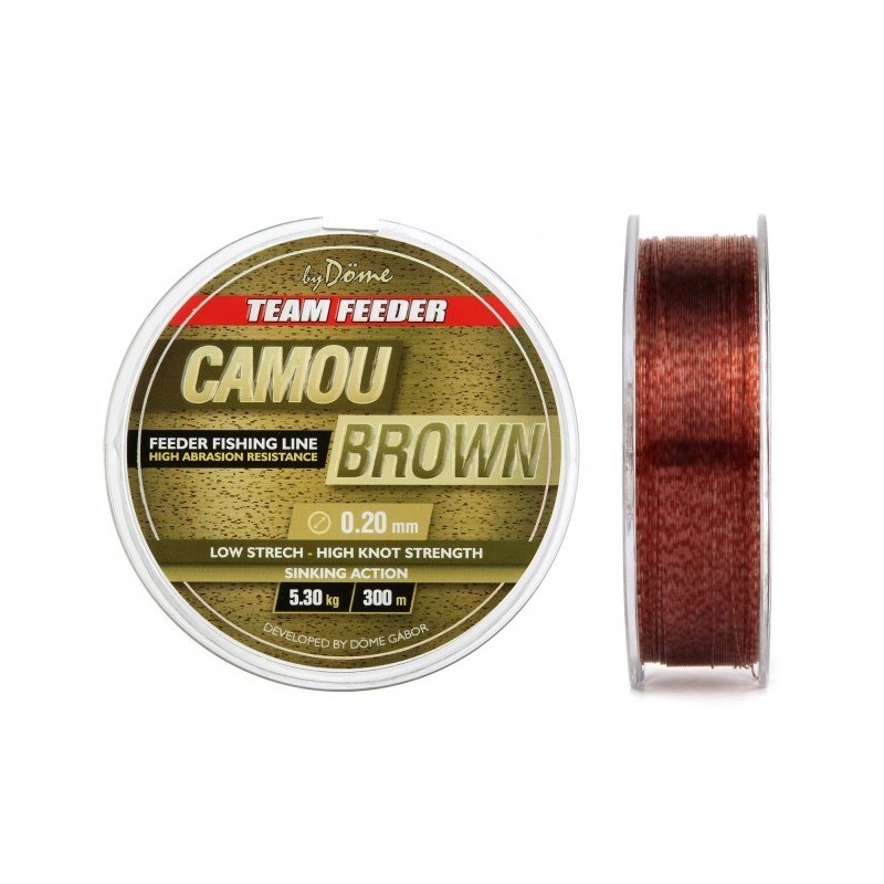 By Döme Team Feeder Fir Camou Brown 300m