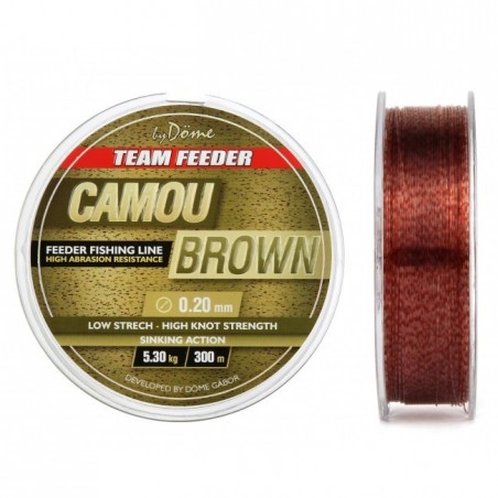 By Döme Team Feeder Fir Camou Brown 300m