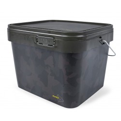 Galeata Avid Carp Square Camo Bucket, 10 Litri