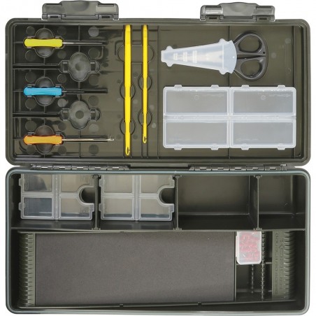 Cutie Completa Riguri/accesorii/unelte Korum Maxi Rig Manager Fully Loaded, 35x17x6.5cm