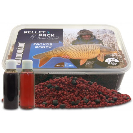 Pelete Haldorado Pellet Pack By Dome - Crap Apa Rece 0.4kg