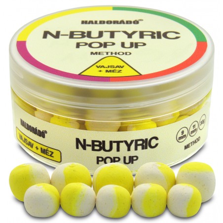 Pop Up Haldorado N-Butyric Method Acid N-Butyric + Miere 9-11 mm 30g
