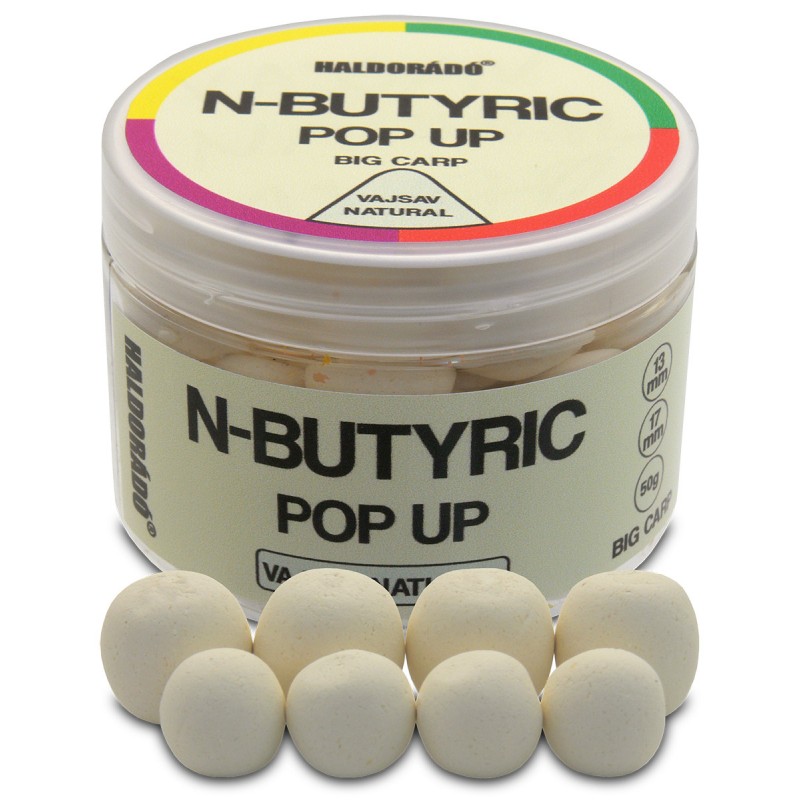 Pop up Haldorado N-Butyric Big Carp Acid N-Butyric Natural 13-17 mm 30g