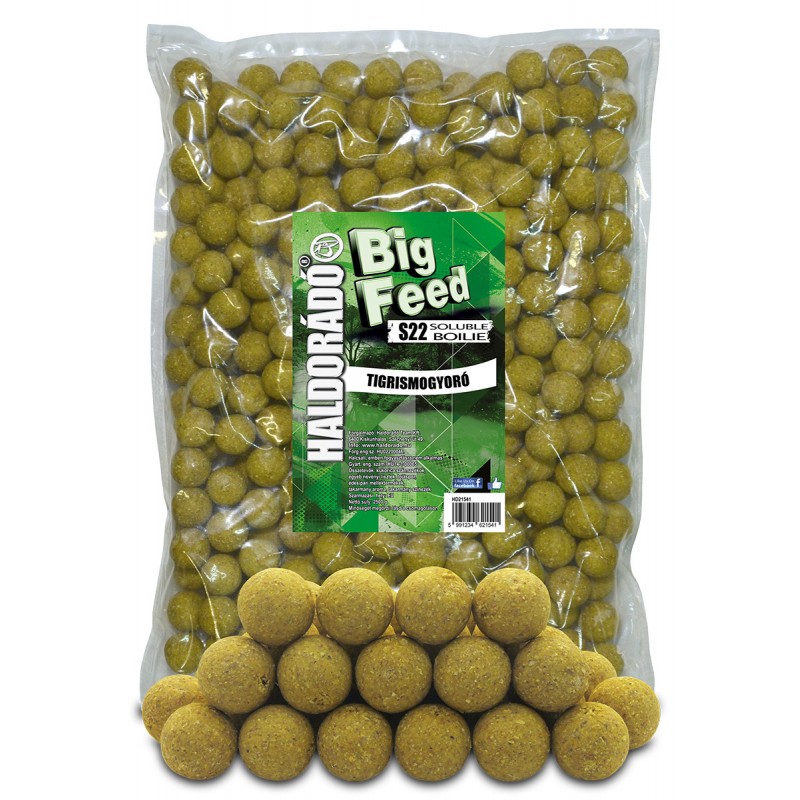 Boilies Solubil Haldorado Big Feed S22 Alune Tigrate 2,5kg