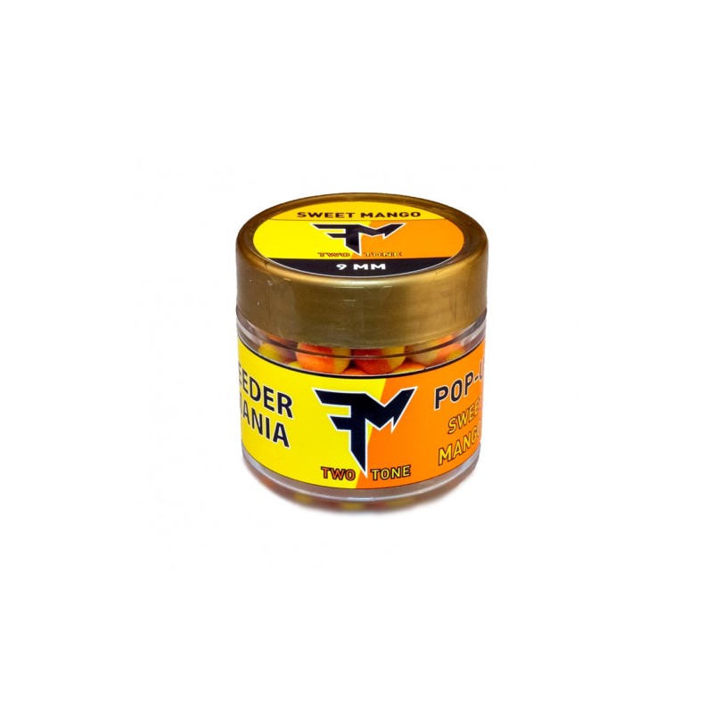 Feedermania Pop-up Boilie Two Tone 9mm Sweet Mango