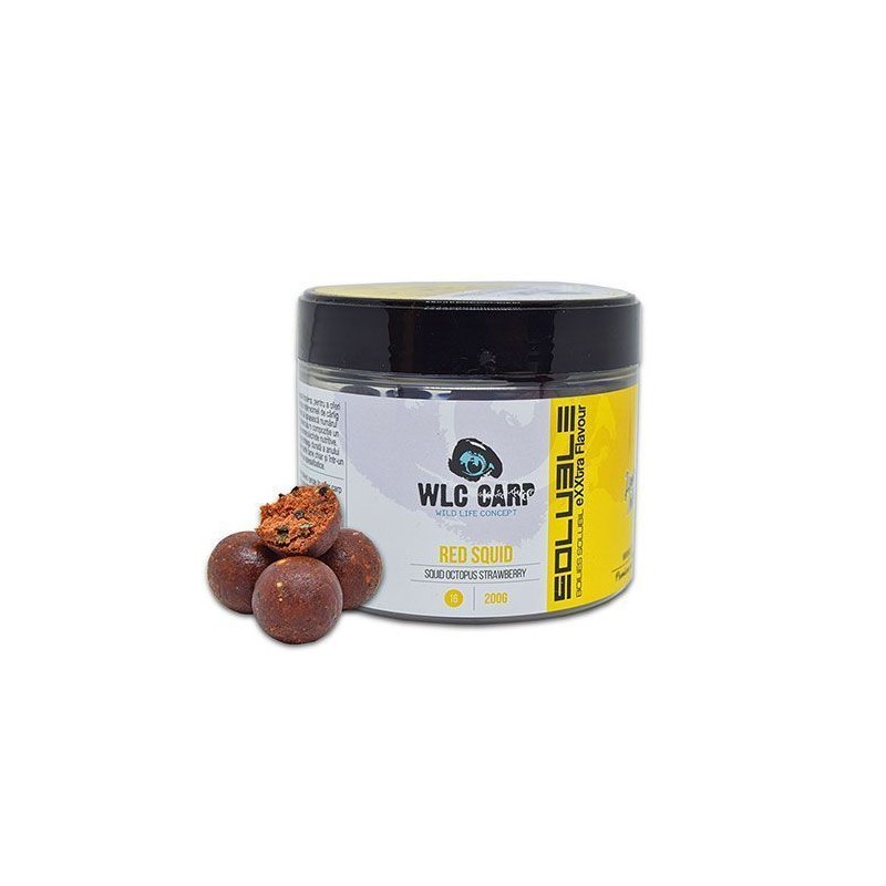 WLC Carp Boilies solubil pentru carlig Exxtra Flavour Red Squid 20mm
