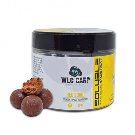 WLC Carp Boilies solubil pentru carlig Exxtra Flavour Red Squid 20mm