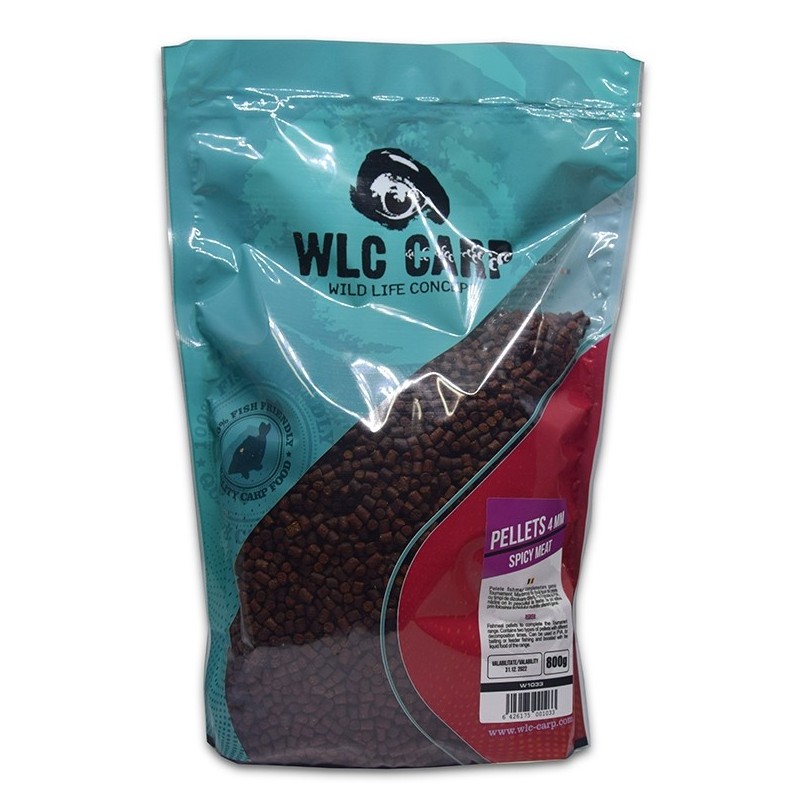 WLC Carp Pelete Spicy Crab 4mm 800g