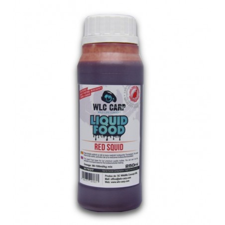 WLC Carp Aditiv Lichid Red Squid Liquid Food 250ml