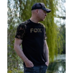Fox Tricou Camo Raglan T- Shirt Black/Camo