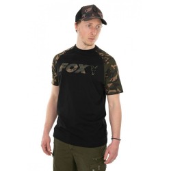 Fox Tricou Camo Raglan T- Shirt Black/Camo