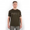 Fox Tricou Camo/Khaki Chest Print T-Shirt