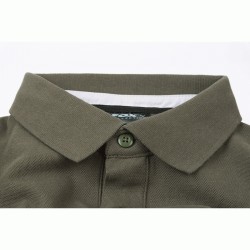 Tricou Polo FOX Collection Green & Silver Polo Shirt