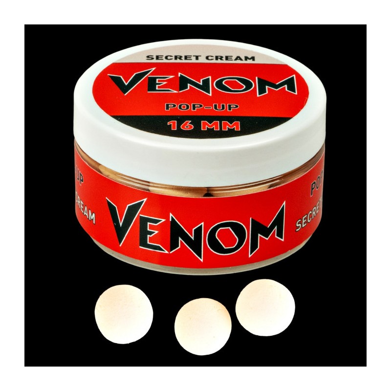 Pop-up Feedermania Venom Boilie 16mm Secret Cream