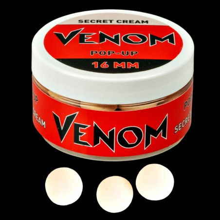 Pop-up Feedermania Venom Boilie 16mm Secret Cream