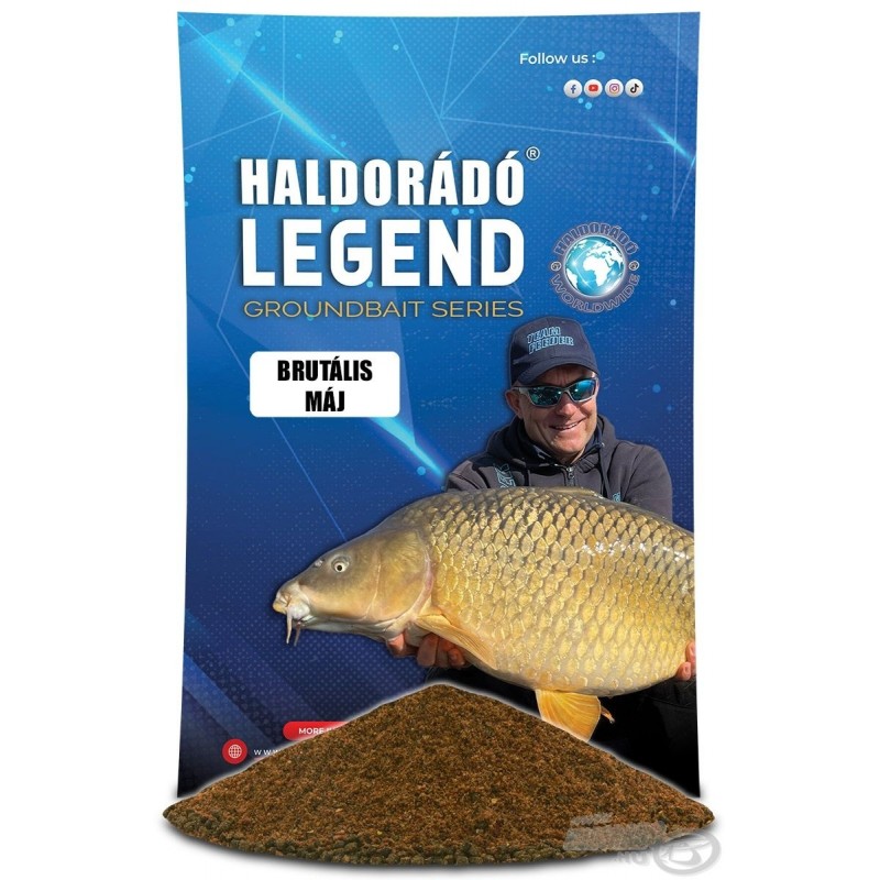 Nada Haldorado Legend Groundbait Brutal Liver 800g