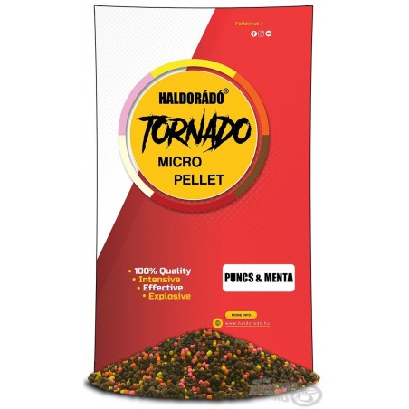 Micro Pelete Haldorado Tornado Punch Si Menta 400g