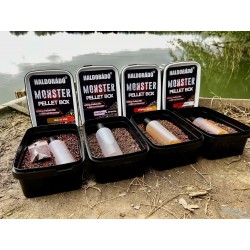 Pelete Haldorado Monster Pellet Box Somon Rosu 400g