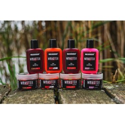 Atractant Lichid Tip Gel Haldorado Monster Gel Booster Somon Rosu 75ml