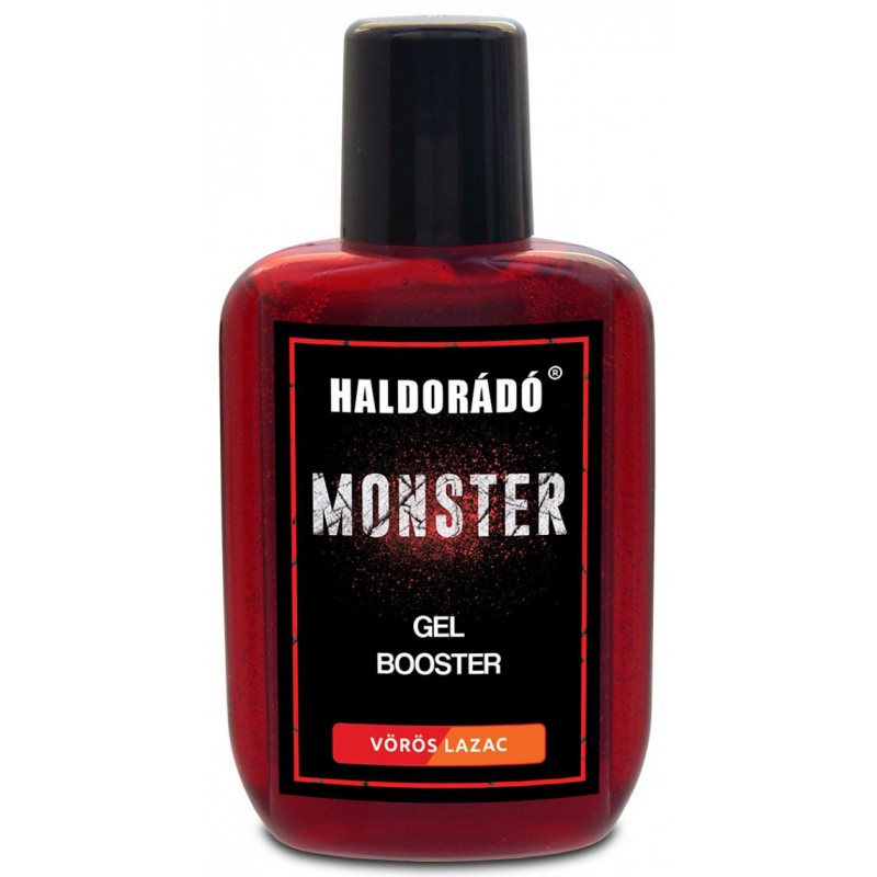 Atractant Lichid Tip Gel Haldorado Monster Gel Booster Somon Rosu 75ml